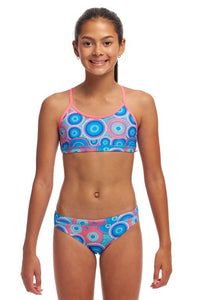 Funkita - Girls - Racerback Two Piece - Bundjalung Blue