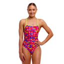 Funkita - Womens - Tie Me Tight One Piece - Wriggle Walls