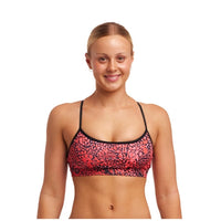 Funkita - Womens - Swim Crop Top - Spot Lots