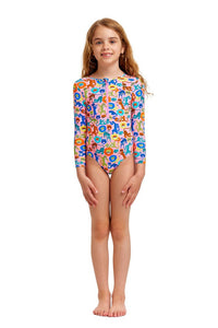Funkita - Toddler Girls - Sun Cover One Piece Swimsuit - Feline Fiesta