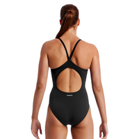 Funkita - Womens - Diamond Back One Piece - Still Black / Still Red / Still Pink
