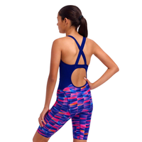 Funkita - Girls - Fast Training One Piece - Warped Waves