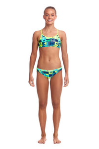Funkita - Girls - Racer Back Bikini - Pop Tropo