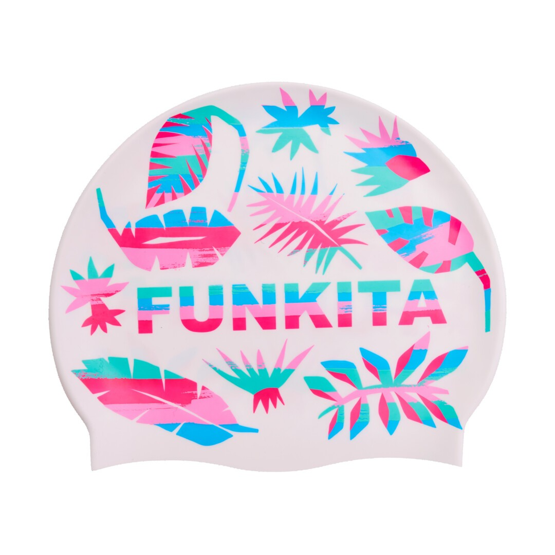Funkita - Silicone Swimming Cap - Lost Leaf