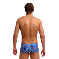 Funky Trunks - Mens - Classic Briefs - Blue Bits