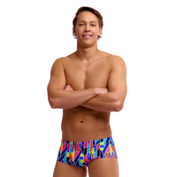 Funky Trunks - Mens - Classic Briefs - Fault Lines