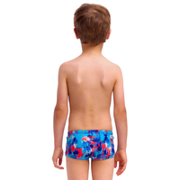 Funky Trunks - Toddler Boys - Printed Trunks - Messy Messy Messy