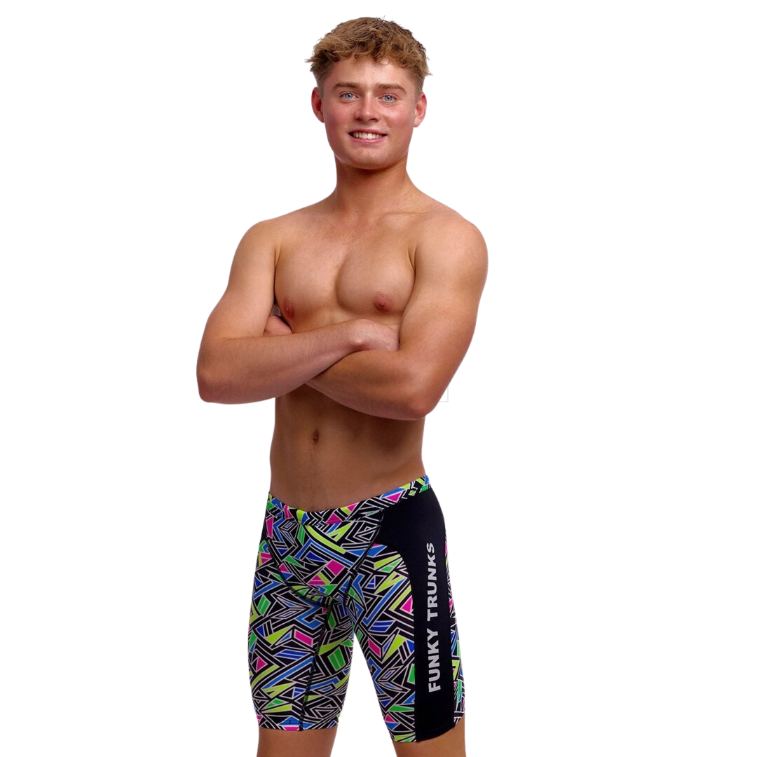 Funky Trunks - Boys - Training Jammers - Bits Of Peace