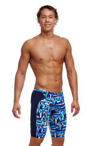 Funky Trunks - Mens - Training Jammer - Polar Caps