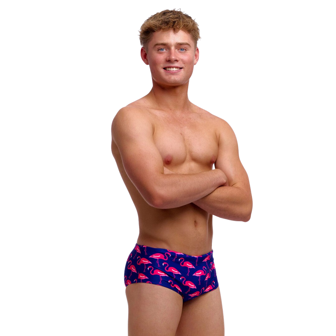 Funky Trunks - Mens - Sidewinder Trunks - Flocked Up