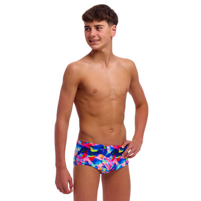 Funky Trunks - Boys - Sidewinder Trunks - Wet Wave