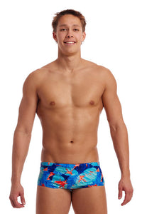 Funky Trunks - Mens - Sidewinder Trunks - Lotsa Leaves