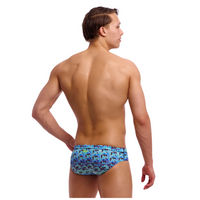 Funky Trunks - Mens - Seamed Briefs - Jack Stack