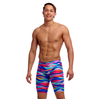 Funky Trunks - Mens - Fast Training Jammers - Royal Wave