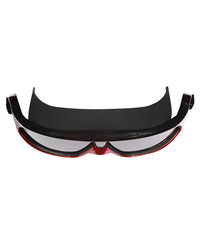 HUUB - Ryft Open Water Swim Mask - Black/Red Frame - Dark Smoke Lens