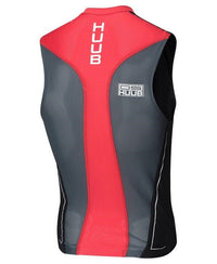 HUUB - Mens - Dave Scott Tri Top - Sleeveless - Black/Red