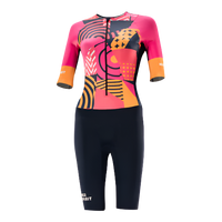 HUUB - Womens - Her Spirit Long Course Tri Suit - Patchwork