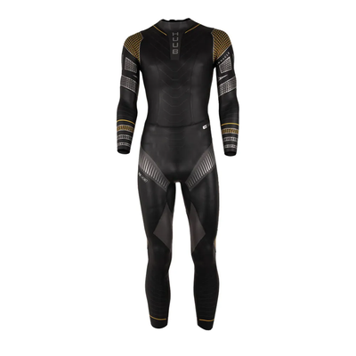 HUUB - Mens - Pinnacle 3:5 Wetsuit - Silver/Yellow