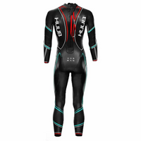 HUUB - Mens Varman 3:5 Glacier Blue / Red Wetsuit