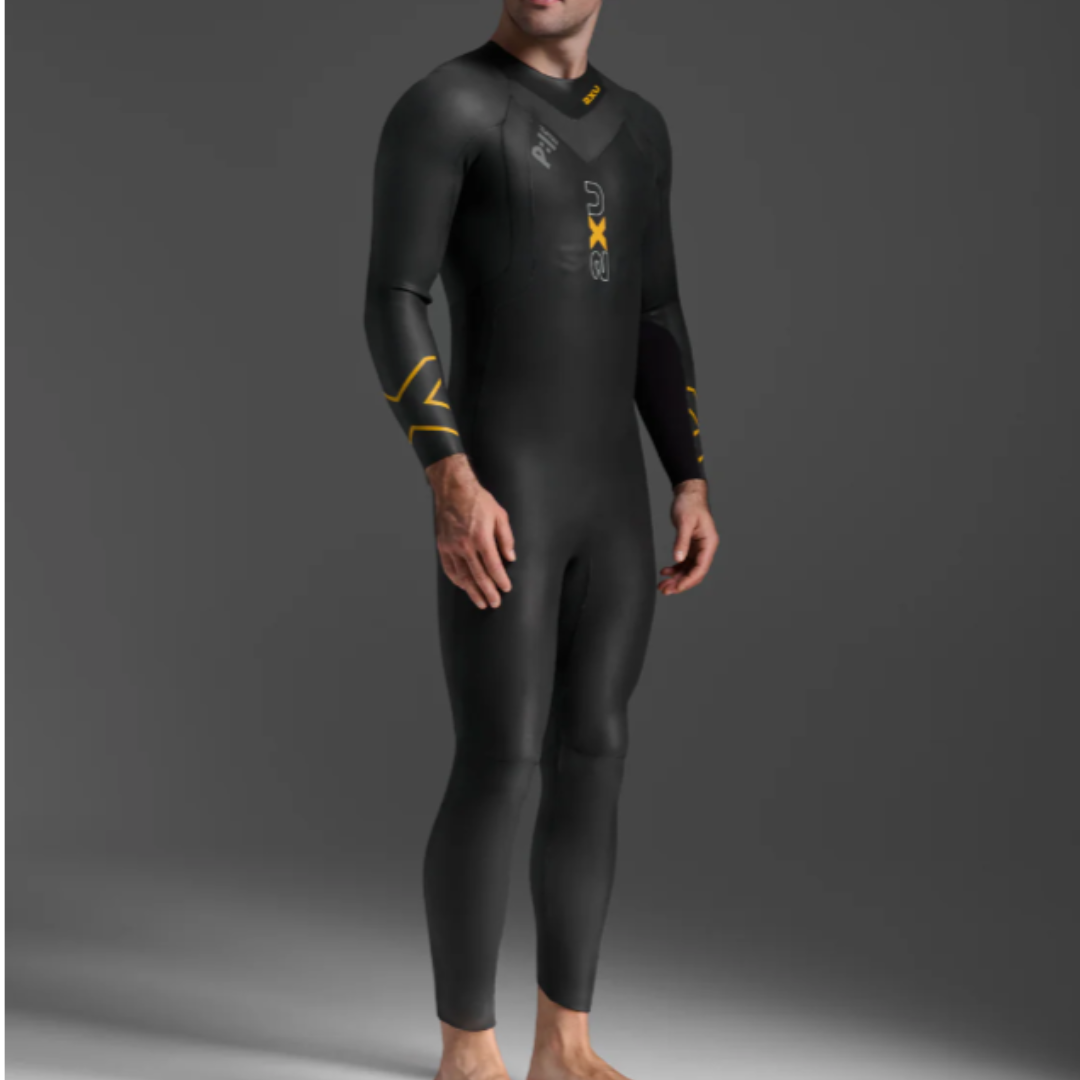 2XU - Mens - Propel P:1 Wetsuit - Black/Ambition