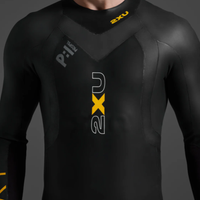 2XU - Mens - Propel P:1 Wetsuit - Black/Ambition