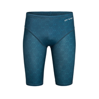 ORCA - Mens - Core Jammer - Black / Green Print / Navy Turchese