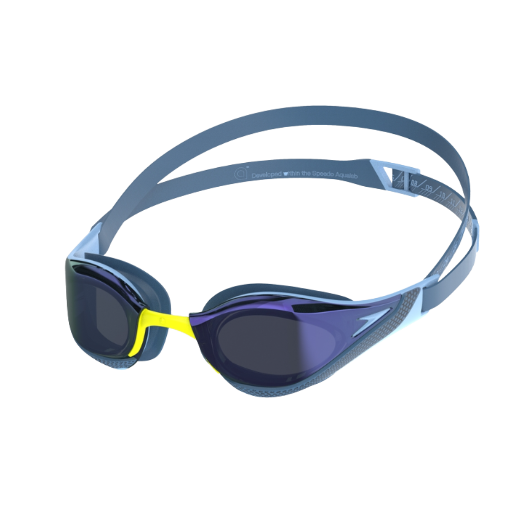 Speedo - Fastskin Pure Focus Mirror Goggle - Blue/Grey