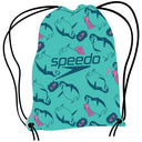 Speedo - Printed Mesh Bag - Light Adriatic/Nordic Teal/Flamingo Pink