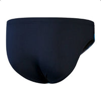 Speedo - Mens - Allover Digital 7cm Brief - True Navy/Siren Red