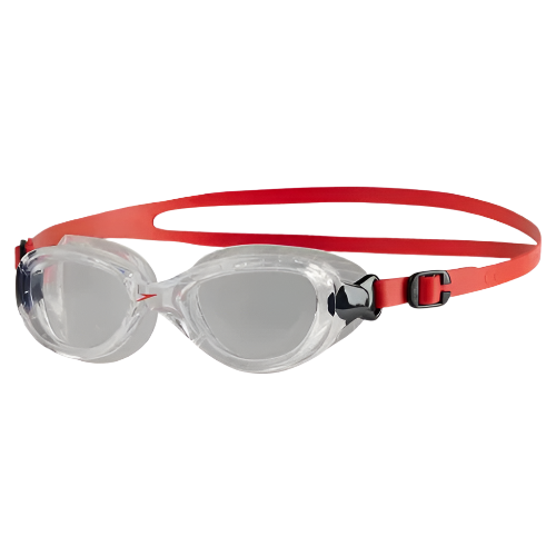 Speedo - Junior Futura Classic Goggle - Lava Red/Clear