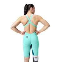 Speedo - Womens - Fastskin LZR Pure Valor 2.0 Openback Kneeskin - Arctic Glass
