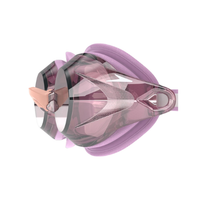 Speedo - Vanquisher 3.0 Mirror Goggles - Peony Pink/Vermilion/Silver Mirror