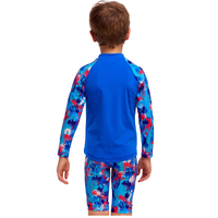 Funky Trunks - Toddler Boys - Zippy Rash Vest - Messy Messy Messy