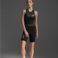 2XU - Womens - Sleeveless Core Trisuit - Black/White