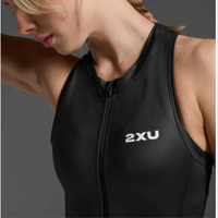 2XU - Womens - Sleeveless Core Trisuit - Black/White