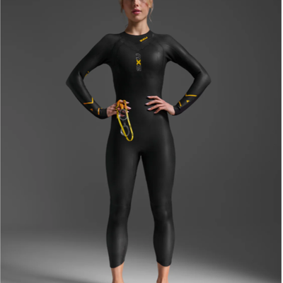 2XU - Womens - Propel P:1 Wetsuit - Black/Ambition