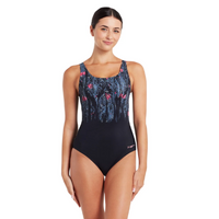 Zoggs - Womens - Adjustable Scoopback One Piece - Dusk