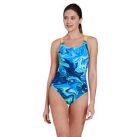 Zoggs - Womens - Speedback One Piece - Spatial