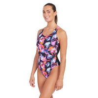 Zoggs - Womens - Actionback One Piece - Sea Flowers