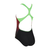 Zoggs - Girls - Rowleeback One Piece - Neon Vibe