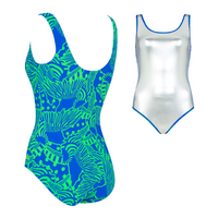 Zoggs - Womens - Ecofeel Scoopback - Wings Navy