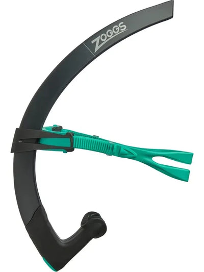 Zoggs - Hydro Focus Centre Line Snorkel - Black/Turquoise